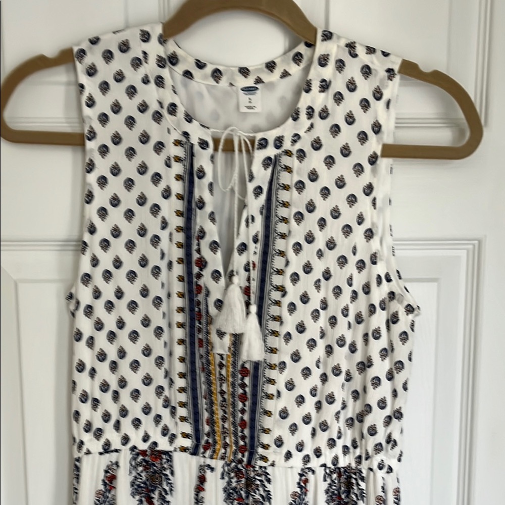 Sleeveless Summer Maxi Dress Boho Resort Wear - Picture 7 of 7